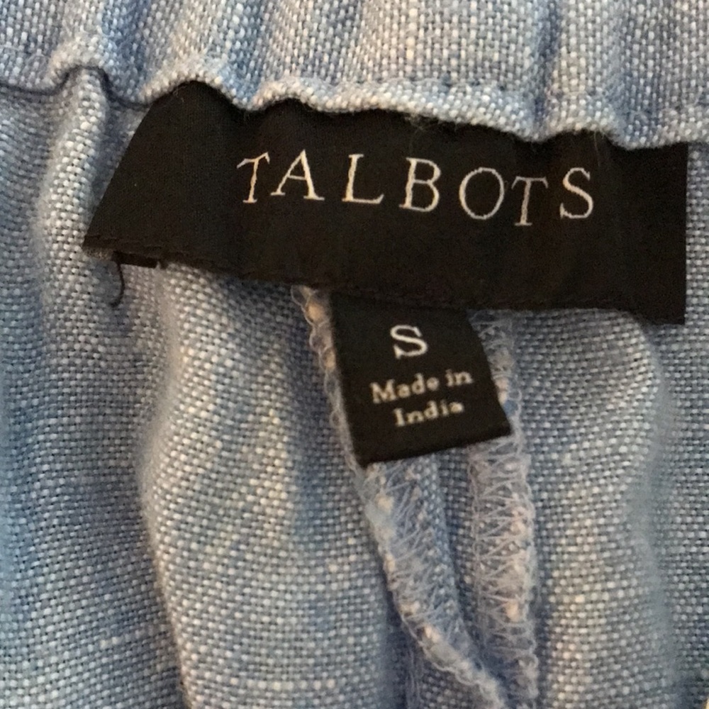 Talbots linen pants size small - Picture 3 of 4
